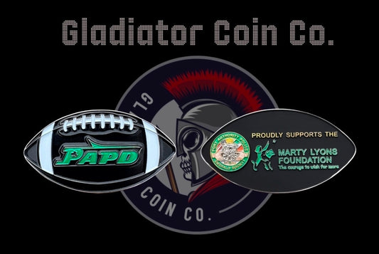 2025 St. Patrick's Day Parade Marty Lyons Foundation Jets Challenge Coin